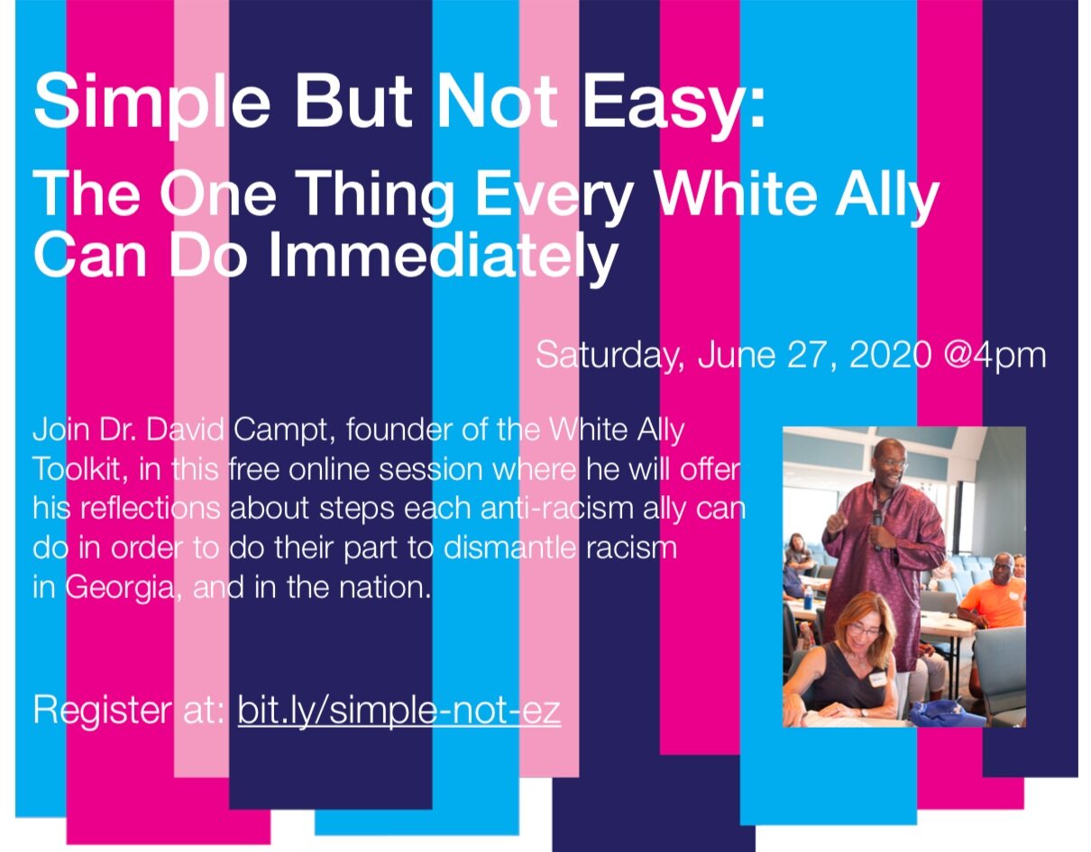 Simple But Not Easy - An address for Georgians