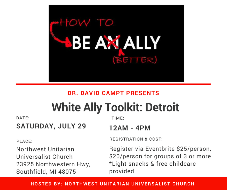 White Ally Toolkit: Detroit