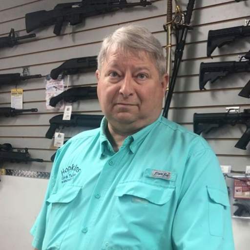 White gun store owner refuses to sell to black customers. 